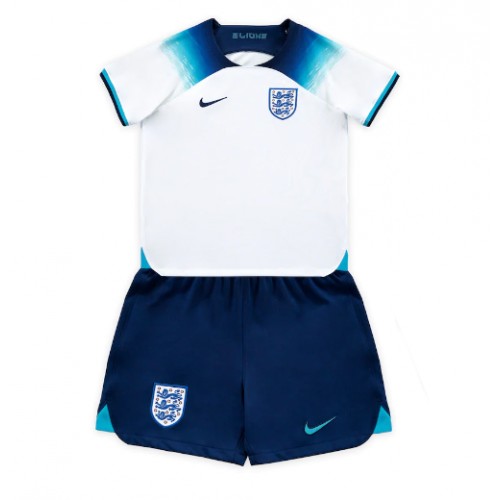 Maillot de foot Angleterre Domicile enfant Monde 2022 Manches Courte (+ pantalon court)
